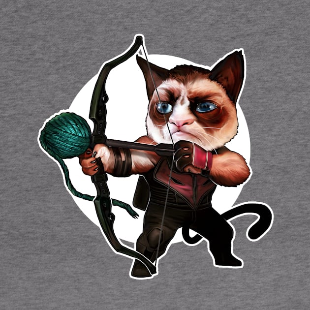 Hawkeye Cat by Corbella